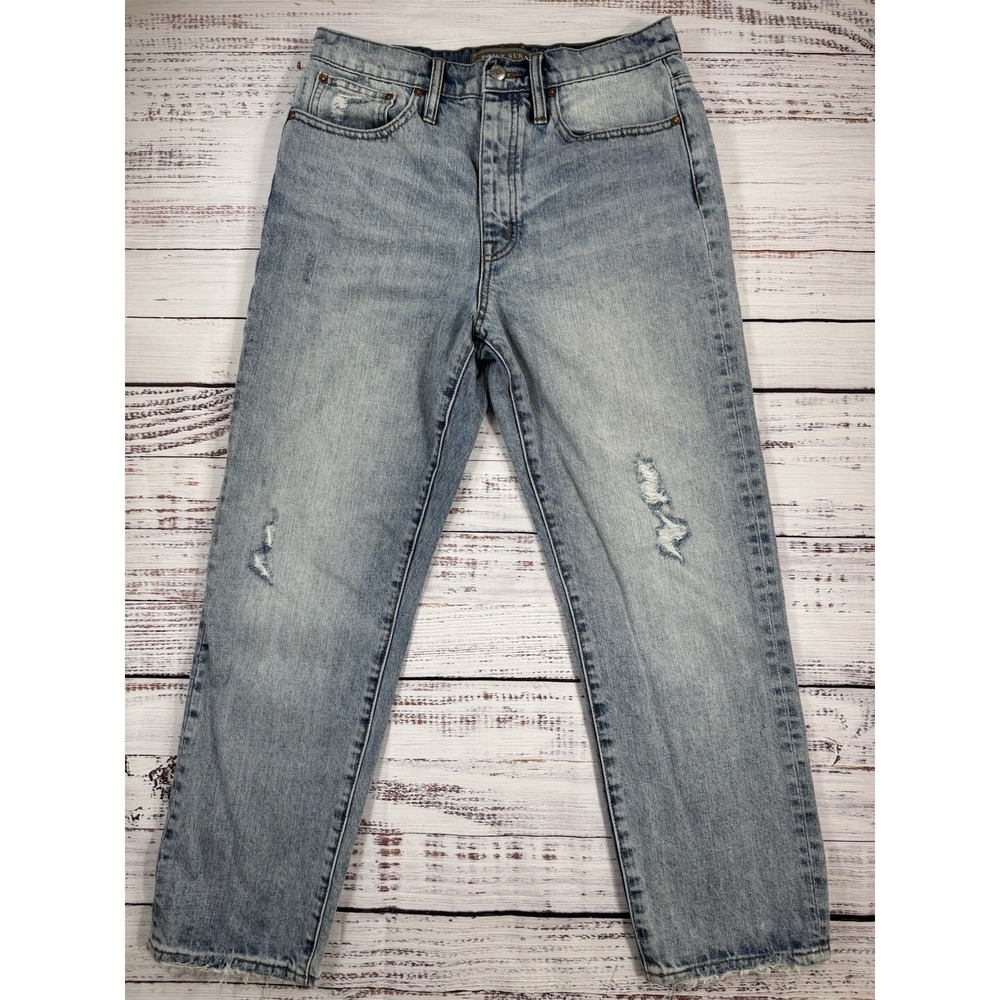 Point Sur Jeans Women's Distressed Relaxed Fit Slouchy Boyfriend Size 27